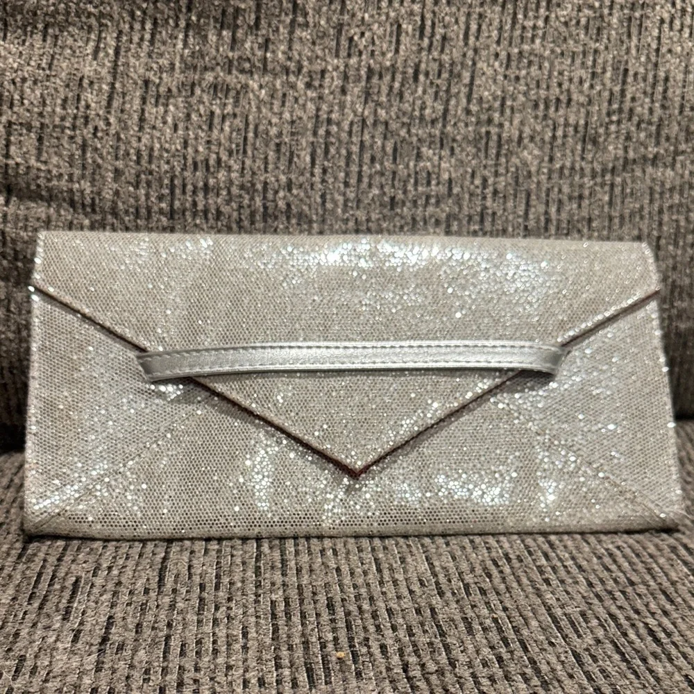 Victoria's Secret Sparkling Silver Clutch